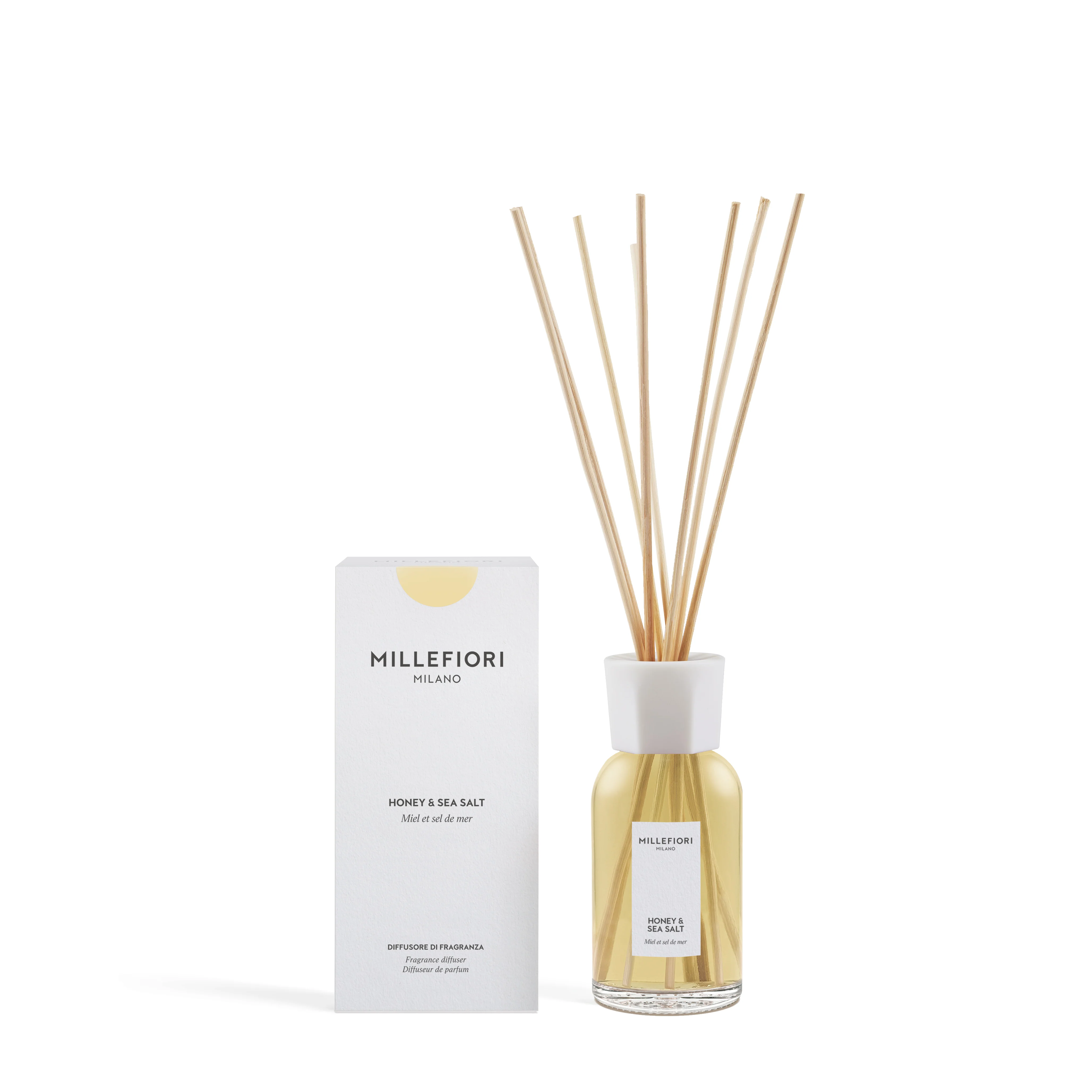 Millefiori Milano Diffusore A Bastoncini Honey & Sea Salt - Image 2