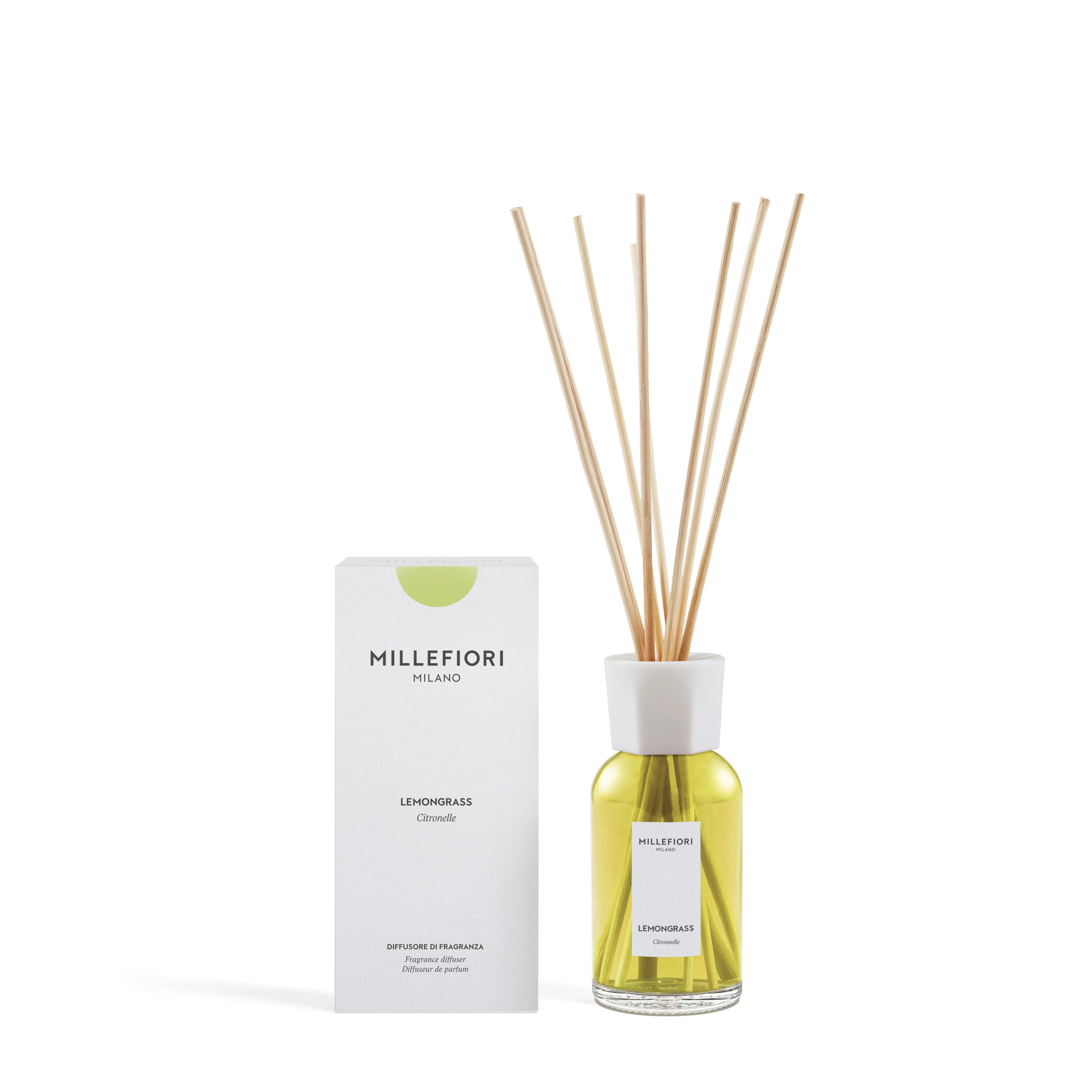 Millefiori Milano Diffusore A Bastoncini Lemongrass - Image 2